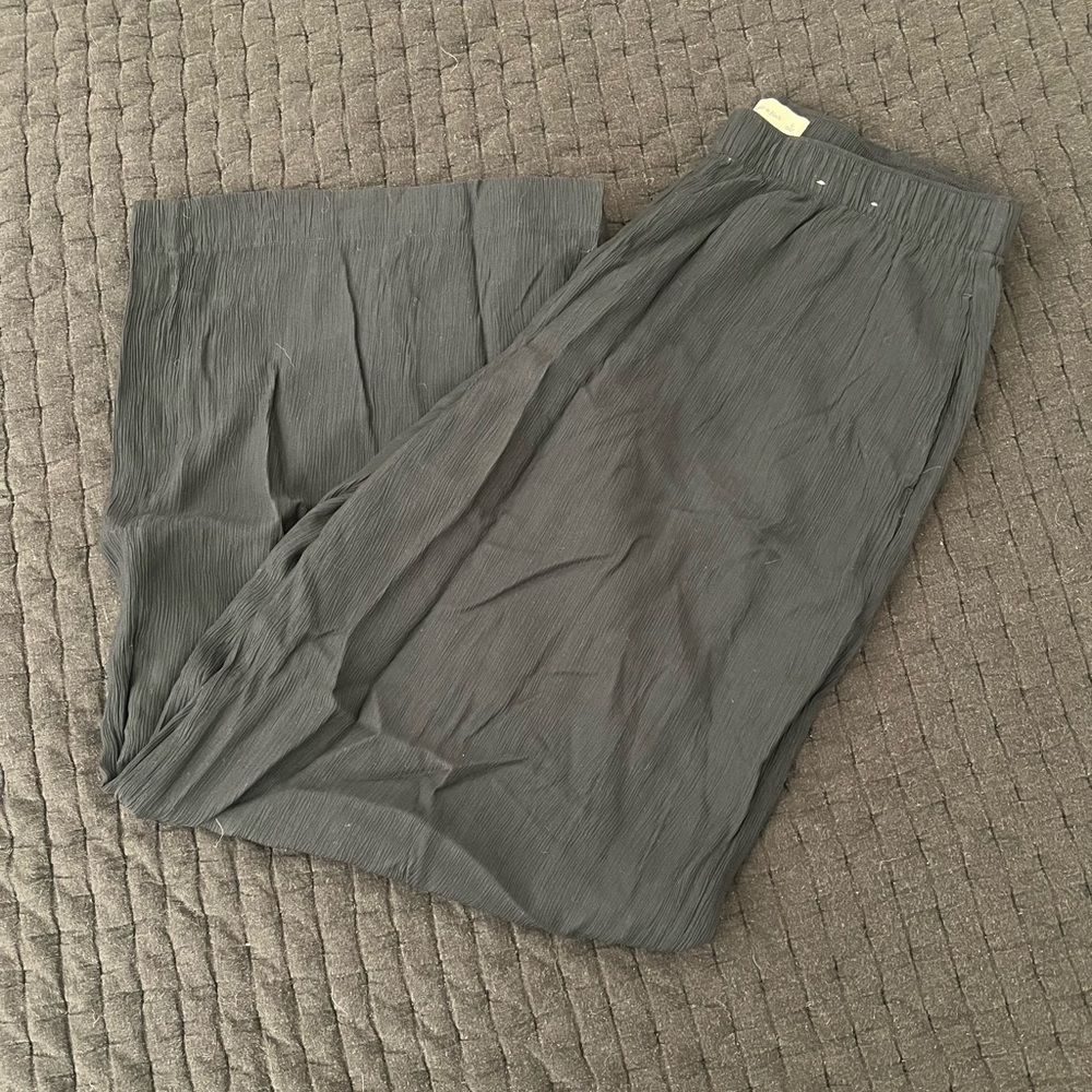 Abercrombie Crinkle Textured Pull on Pant